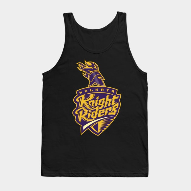 Kolkata Knight Riders Tank Top by inkstyl